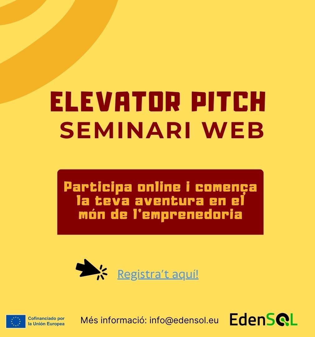 Jornada formativa: Elevator Pitch